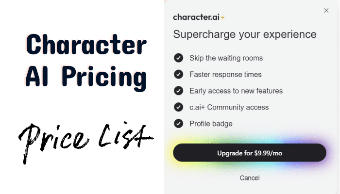 Character AI Pricing