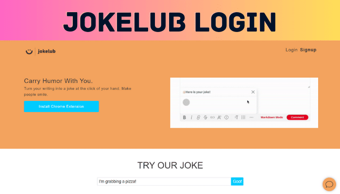 Jokelub Login