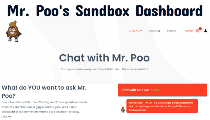 Mr. Poo's Sandbox Tool