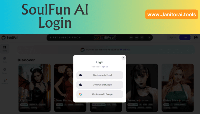 SoulFun AI Login