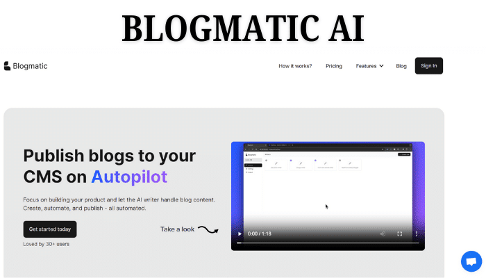 Blogmatic AI Tool