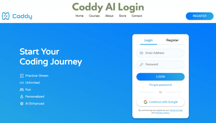 Coddy AI Login