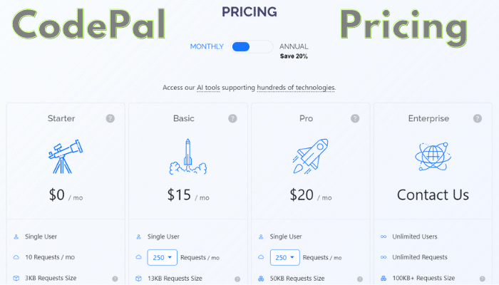 CodePal Pricing