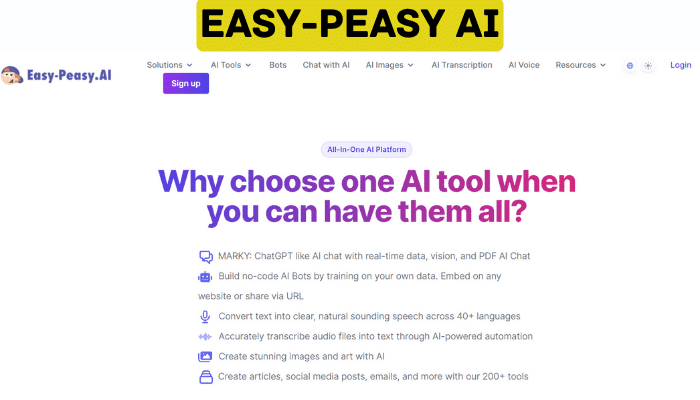 Easy-Peasy AI