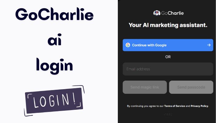 GoCharlie Login