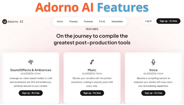 Adorno AI Features