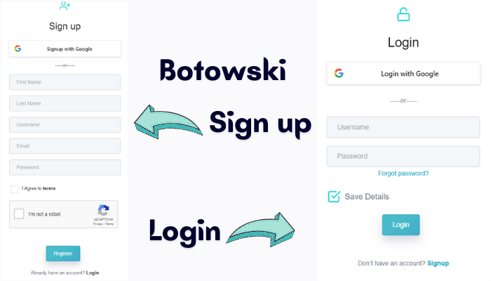 Botowski Login