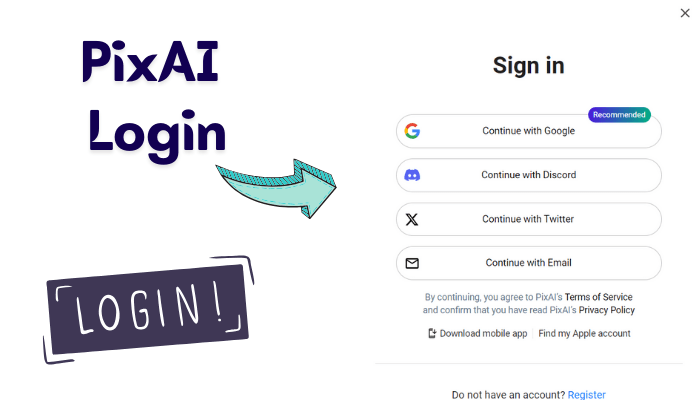 PixAI Login