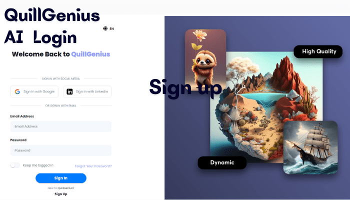 QuillGenius Login