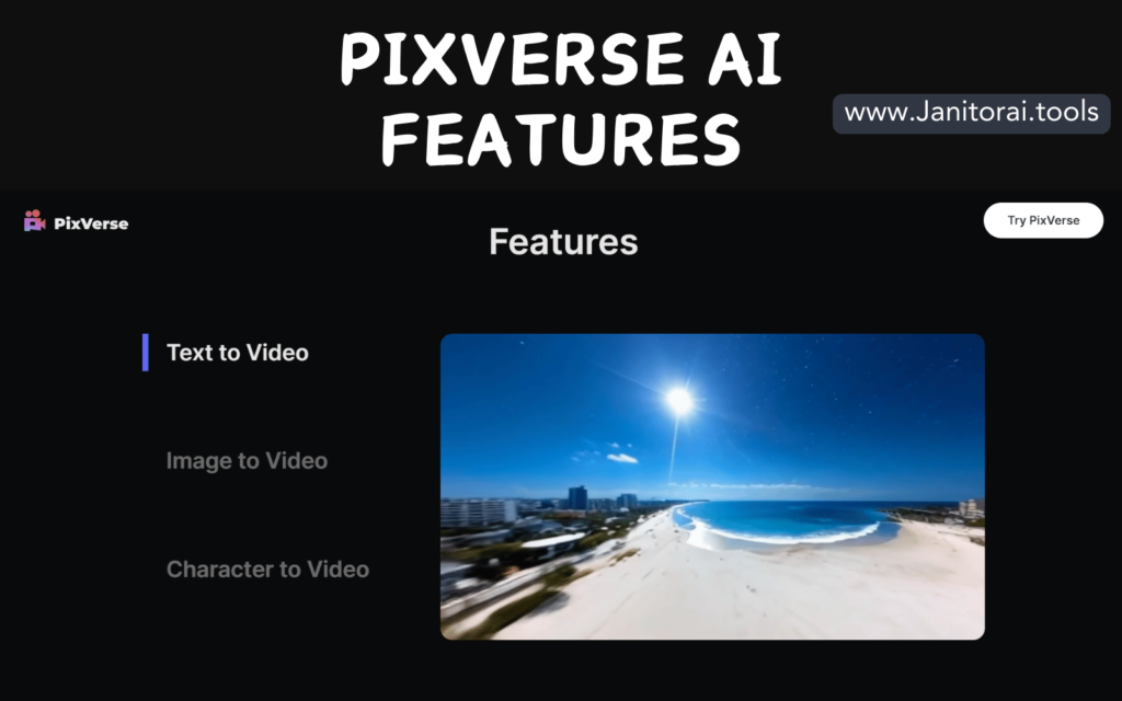 PixVerse Features