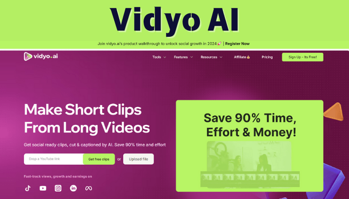 Vidyo AI Tool