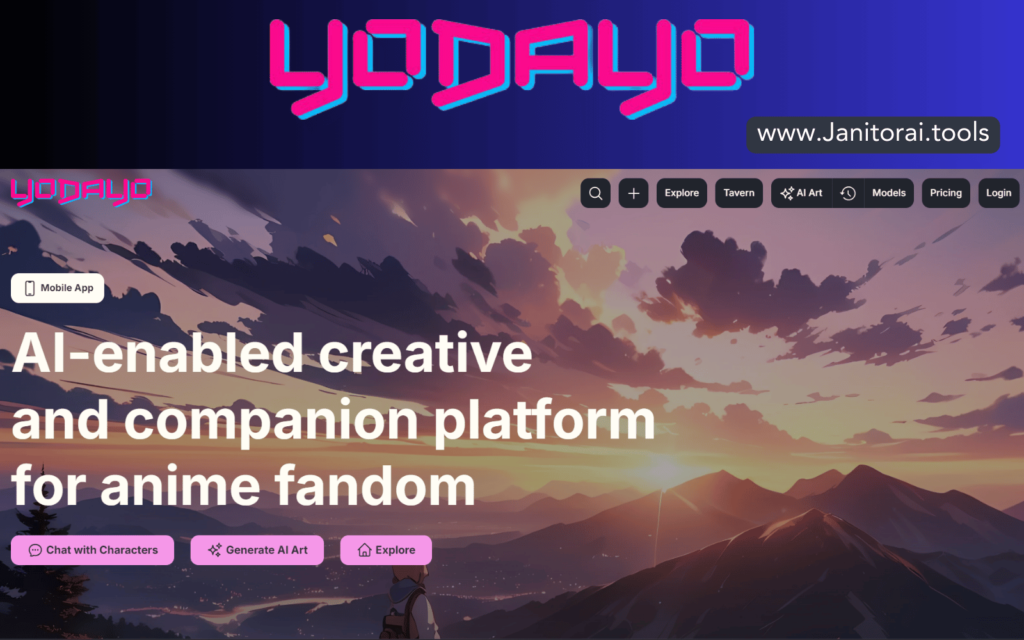 Yodayo AI Tool